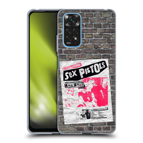 Sex Pistols Band Art Filthy Lucre Japan Soft Gel Case for Xiaomi Redmi Note 11 / Redmi Note 11S