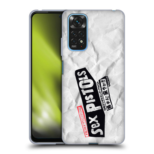 Sex Pistols Band Art Filthy Lucre Live Soft Gel Case for Xiaomi Redmi Note 11 / Redmi Note 11S