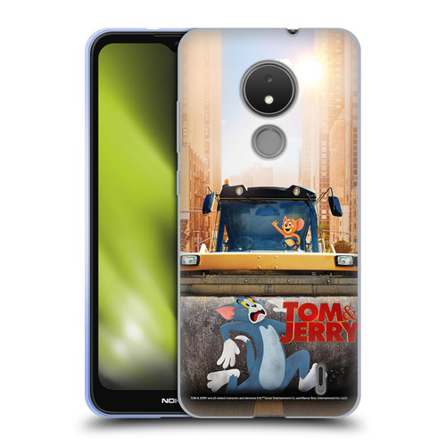 Tom And Jerry Movie (2021) Graphics Rolling Soft Gel Case for Nokia C21