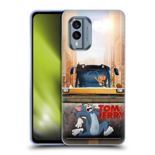Tom And Jerry Movie (2021) Graphics Rolling Soft Gel Case for Nokia X30