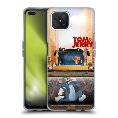Tom And Jerry Movie (2021) Graphics Rolling Soft Gel Case for OPPO Reno4 Z 5G