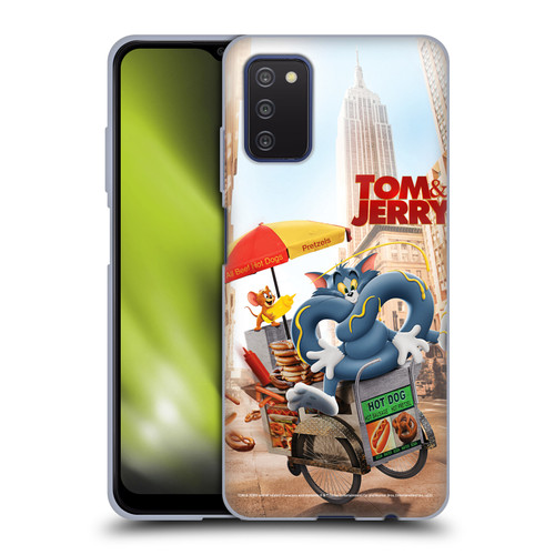 Tom And Jerry Movie (2021) Graphics Real World New Twist Soft Gel Case for Samsung Galaxy A03s (2021)