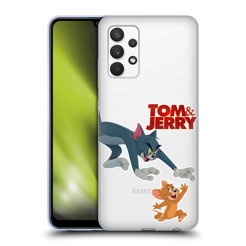 Tom And Jerry Movie (2021) Graphics Characters 1 Soft Gel Case for Samsung Galaxy A32 (2021)