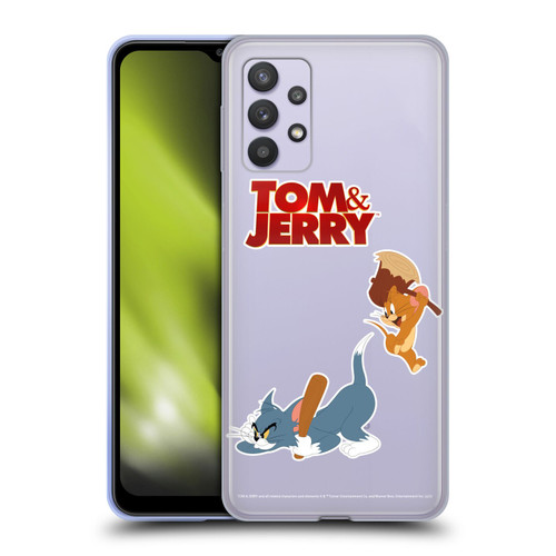 Tom And Jerry Movie (2021) Graphics Characters 2 Soft Gel Case for Samsung Galaxy A32 5G / M32 5G (2021)