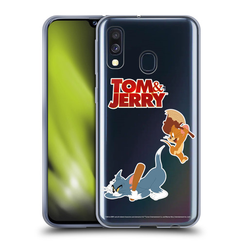 Tom And Jerry Movie (2021) Graphics Characters 2 Soft Gel Case for Samsung Galaxy A40 (2019)