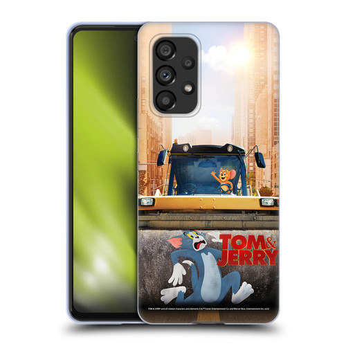 Tom And Jerry Movie (2021) Graphics Rolling Soft Gel Case for Samsung Galaxy A53 5G (2022)
