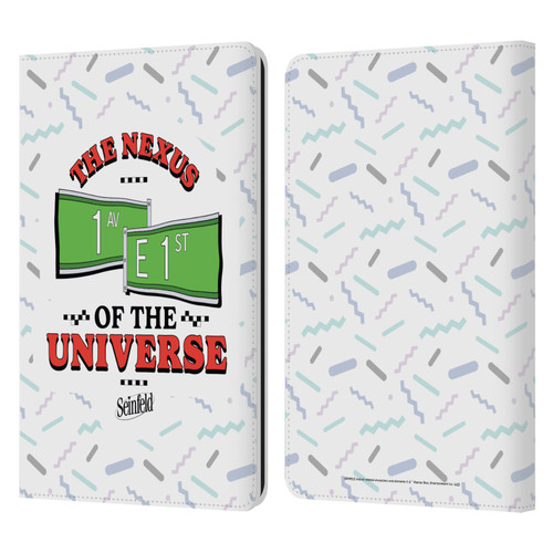 Seinfeld Graphics Nexus Of The Universe Leather Book Wallet Case Cover For Amazon Kindle Paperwhite 1 / 2 / 3