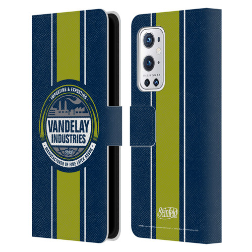 Seinfeld Graphics Vandelay Industries Leather Book Wallet Case Cover For OnePlus 9 Pro