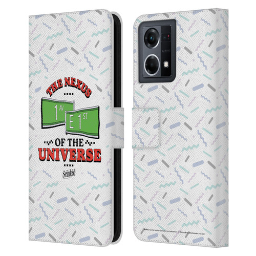Seinfeld Graphics Nexus Of The Universe Leather Book Wallet Case Cover For OPPO Reno8 4G