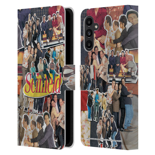 Seinfeld Graphics Collage Leather Book Wallet Case Cover For Samsung Galaxy A13 5G (2021)