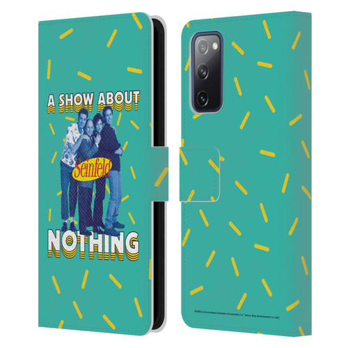 Seinfeld Graphics A Show About Nothing Leather Book Wallet Case Cover For Samsung Galaxy S20 FE / 5G