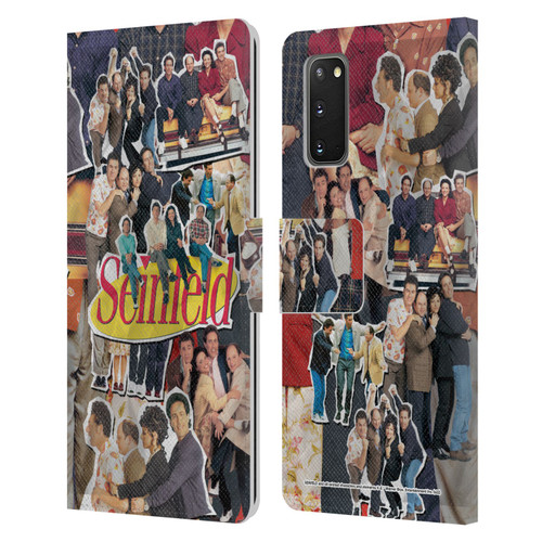 Seinfeld Graphics Collage Leather Book Wallet Case Cover For Samsung Galaxy S20 / S20 5G
