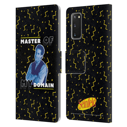 Seinfeld Graphics Master Of My Domain Leather Book Wallet Case Cover For Samsung Galaxy S20 / S20 5G