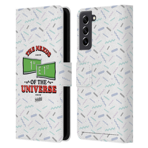 Seinfeld Graphics Nexus Of The Universe Leather Book Wallet Case Cover For Samsung Galaxy S21 FE 5G