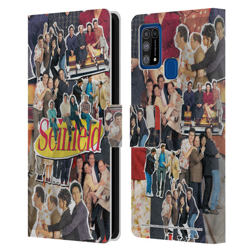 Seinfeld Graphics Collage Leather Book Wallet Case Cover For Samsung Galaxy M31 (2020)