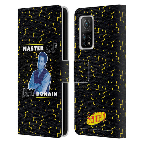 Seinfeld Graphics Master Of My Domain Leather Book Wallet Case Cover For Xiaomi Mi 10T 5G
