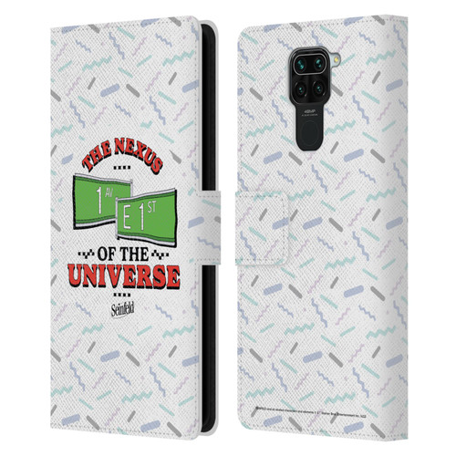 Seinfeld Graphics Nexus Of The Universe Leather Book Wallet Case Cover For Xiaomi Redmi Note 9 / Redmi 10X 4G