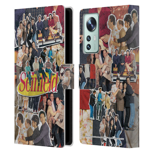 Seinfeld Graphics Collage Leather Book Wallet Case Cover For Xiaomi 12