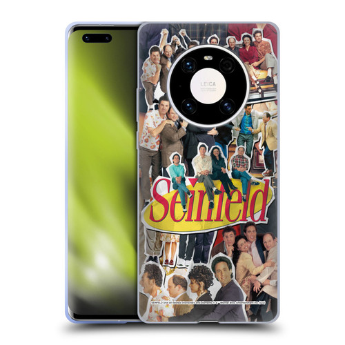 Seinfeld Graphics Collage Soft Gel Case for Huawei Mate 40 Pro 5G