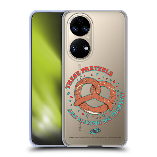 Seinfeld Graphics These Pretzels Soft Gel Case for Huawei P50