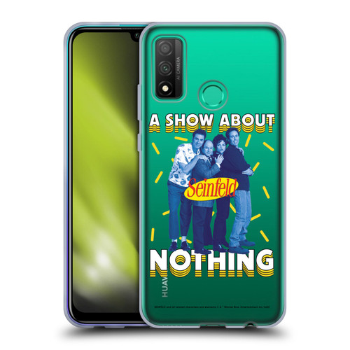 Seinfeld Graphics A Show About Nothing Soft Gel Case for Huawei P Smart (2020)