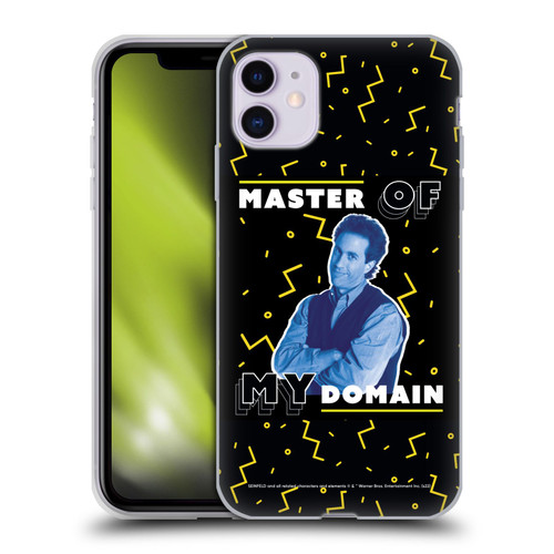 Seinfeld Graphics Master Of My Domain Soft Gel Case for Apple iPhone 11