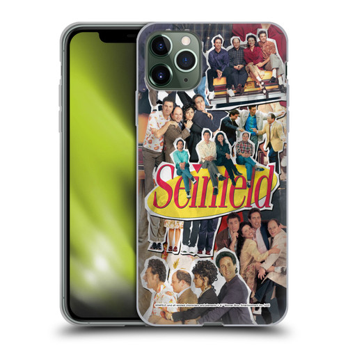 Seinfeld Graphics Collage Soft Gel Case for Apple iPhone 11 Pro Max
