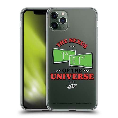 Seinfeld Graphics Nexus Of The Universe Soft Gel Case for Apple iPhone 11 Pro Max