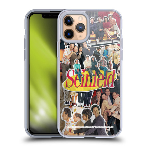 Seinfeld Graphics Collage Soft Gel Case for Apple iPhone 11 Pro