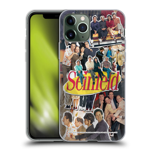 Seinfeld Graphics Collage Soft Gel Case for Apple iPhone 11 Pro