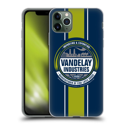 Seinfeld Graphics Vandelay Industries Soft Gel Case for Apple iPhone 11 Pro Max