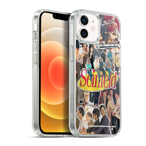 Seinfeld Graphics Collage Soft Gel Case for Apple iPhone 12 / iPhone 12 Pro & MagSafe