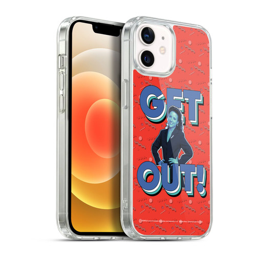 Seinfeld Graphics Get Out! Soft Gel Case for Apple iPhone 12 / iPhone 12 Pro & MagSafe