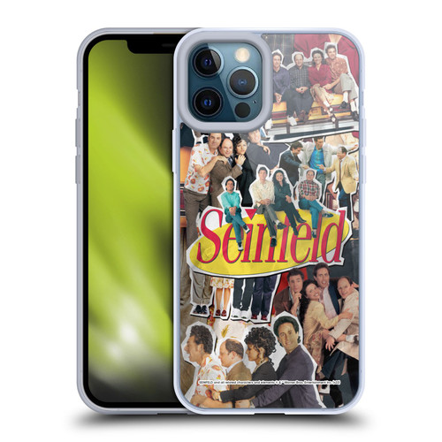 Seinfeld Graphics Collage Soft Gel Case for Apple iPhone 12 Pro Max