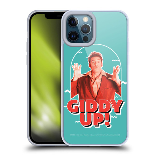 Seinfeld Graphics Giddy Up! Soft Gel Case for Apple iPhone 12 Pro Max