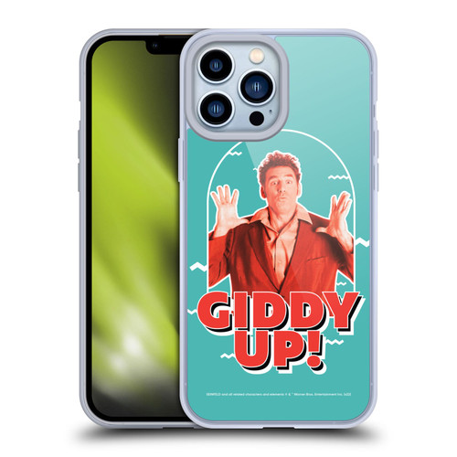 Seinfeld Graphics Giddy Up! Soft Gel Case for Apple iPhone 13 Pro Max
