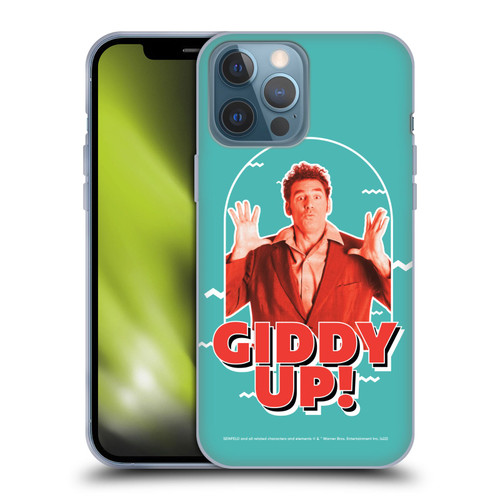 Seinfeld Graphics Giddy Up! Soft Gel Case for Apple iPhone 13 Pro Max