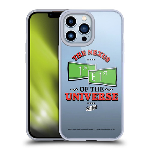 Seinfeld Graphics Nexus Of The Universe Soft Gel Case for Apple iPhone 13 Pro Max & MagSafe