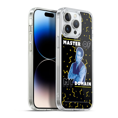 Seinfeld Graphics Master Of My Domain Soft Gel Case for Apple iPhone 13 Pro Max & MagSafe