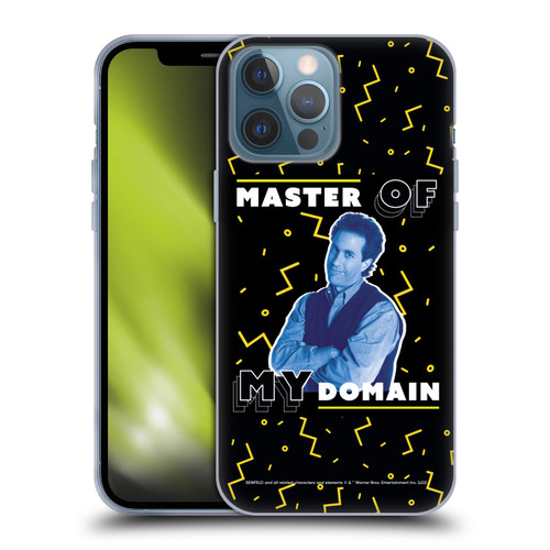 Seinfeld Graphics Master Of My Domain Soft Gel Case for Apple iPhone 13 Pro Max