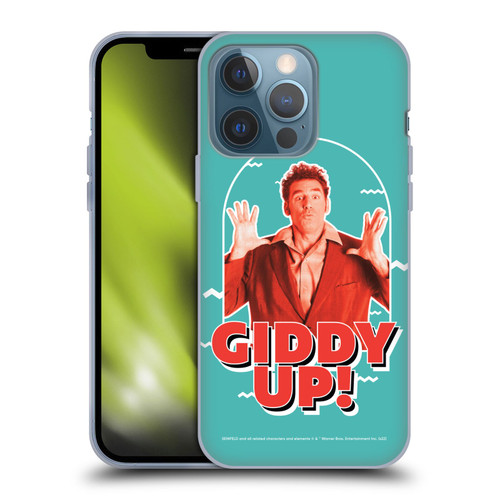 Seinfeld Graphics Giddy Up! Soft Gel Case for Apple iPhone 13 Pro