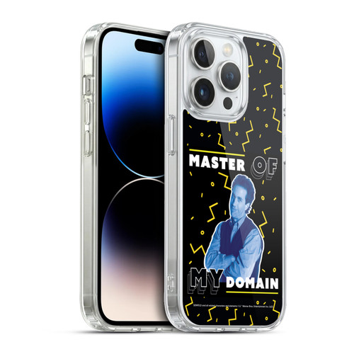 Seinfeld Graphics Master Of My Domain Soft Gel Case for Apple iPhone 13 Pro & MagSafe