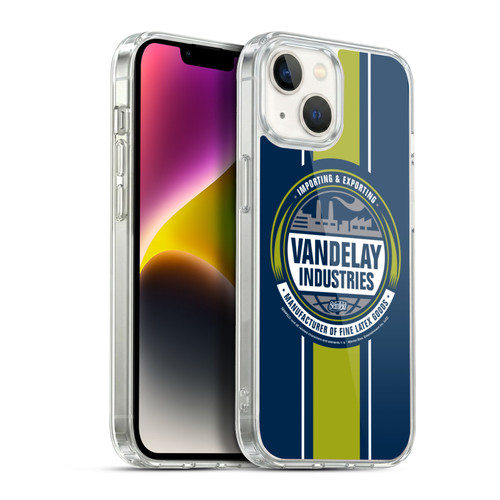 Seinfeld Graphics Vandelay Industries Soft Gel Case for Apple iPhone 14