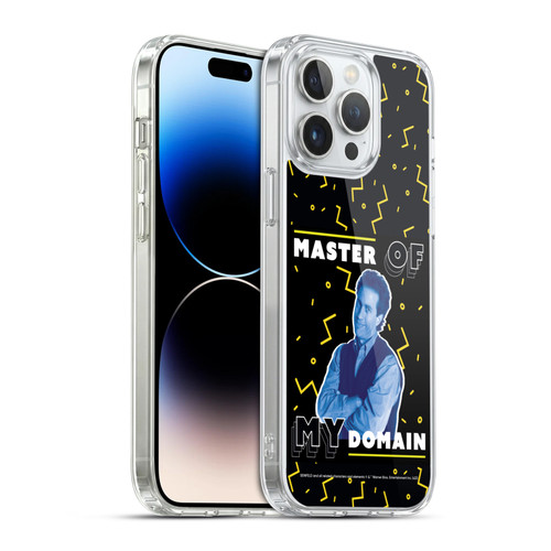 Seinfeld Graphics Master Of My Domain Soft Gel Case for Apple iPhone 14 Pro Max & MagSafe