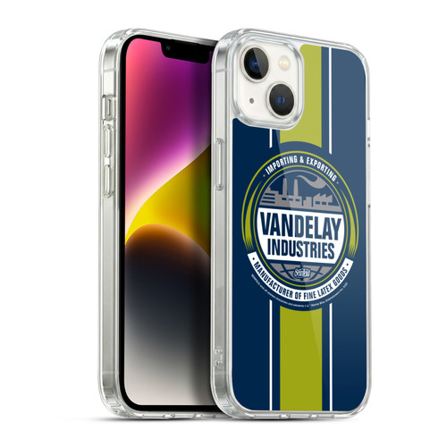 Seinfeld Graphics Vandelay Industries Soft Gel Case for Apple iPhone 14 Plus & MagSafe