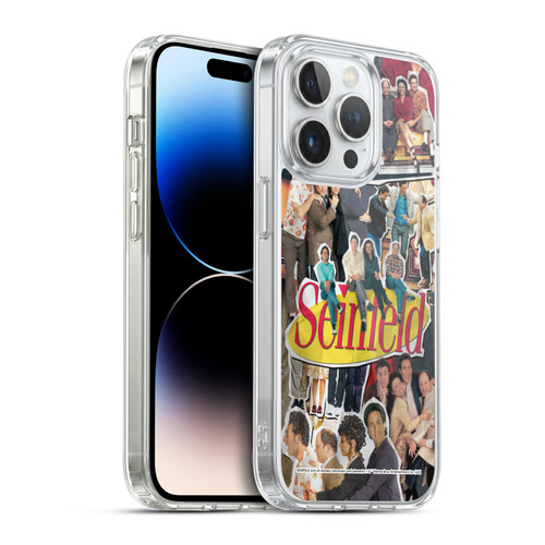 Seinfeld Graphics Collage Soft Gel Case for Apple iPhone 14 Pro & MagSafe