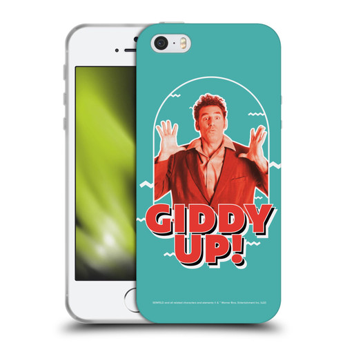 Seinfeld Graphics Giddy Up! Soft Gel Case for Apple iPhone 5 / 5s / iPhone SE 2016