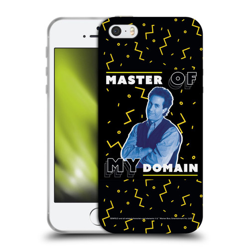 Seinfeld Graphics Master Of My Domain Soft Gel Case for Apple iPhone 5 / 5s / iPhone SE 2016