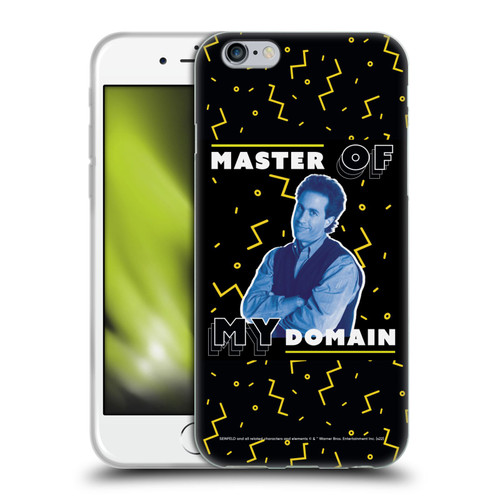 Seinfeld Graphics Master Of My Domain Soft Gel Case for Apple iPhone 6 / iPhone 6s