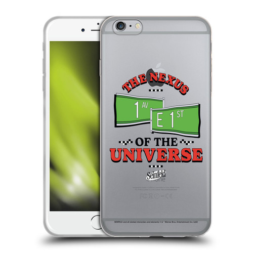 Seinfeld Graphics Nexus Of The Universe Soft Gel Case for Apple iPhone 6 Plus / iPhone 6s Plus